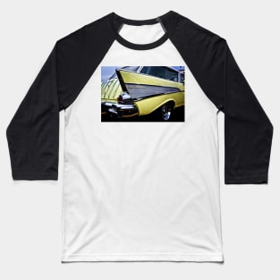 57 Chevy Station Wagon Baseball T-Shirt